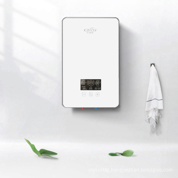 Zhen Ang 9000w large water flow wall mounted touch control bath hot instant tankless water heater for house